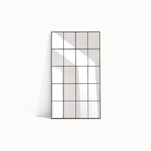 Floor Window Pane Mirror
