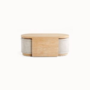 Oval Nesting Coffee Table