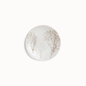 Pressed Floral Salad Plate