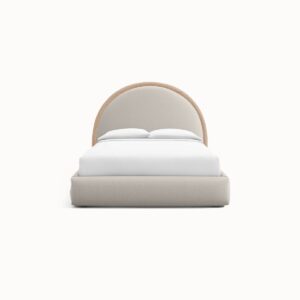 Upholstered Wood Bed